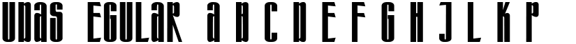 Judas Regular font