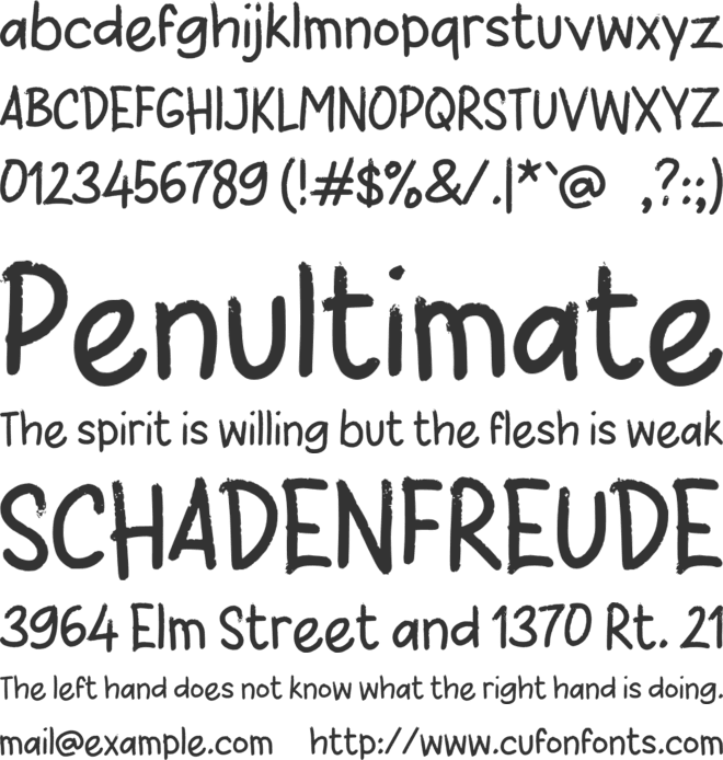 i Imbuh font preview