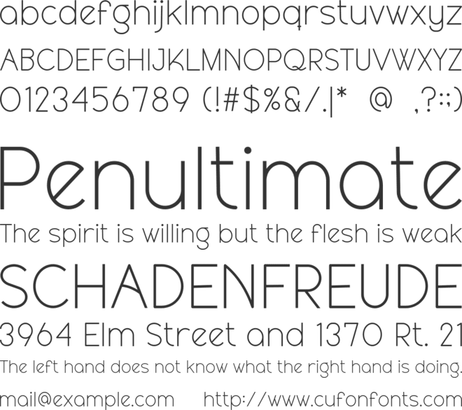 Quinnie font preview