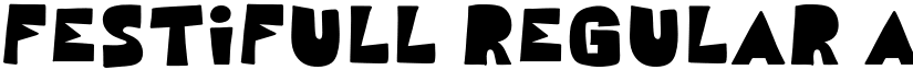 Festifull Regular font