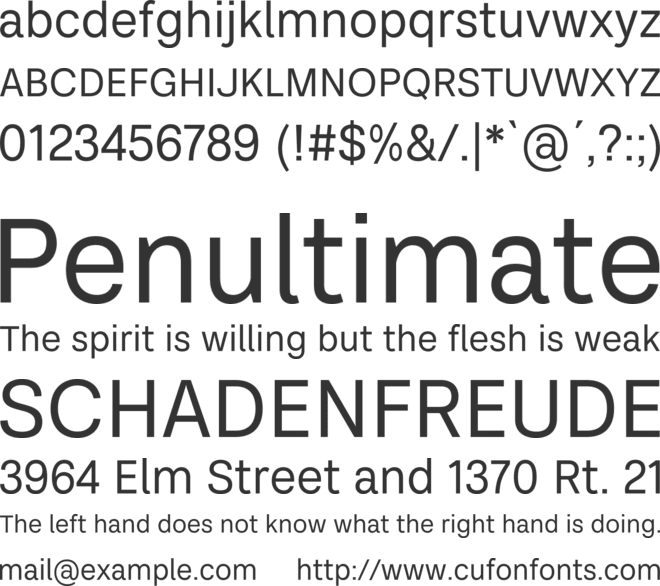 Bali Sunaren font preview