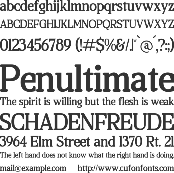 Sparks Meganik font preview