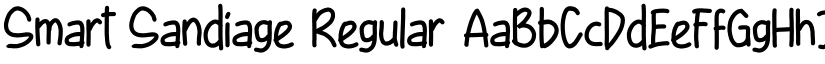 Smart Sandiage Regular font