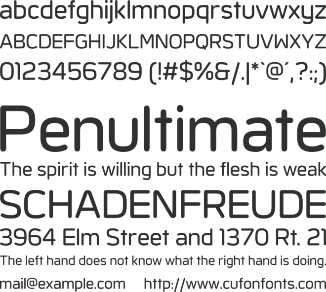 LT Neo Rounded font preview
