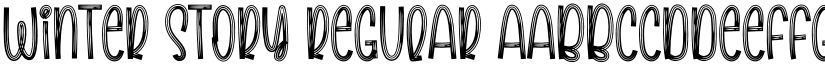 Winter Story Regular font