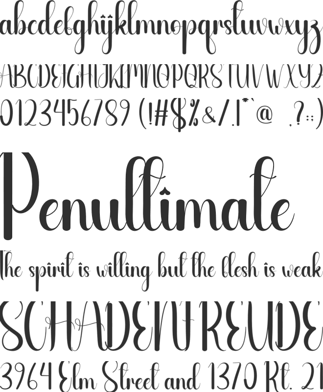 Archaeologist font preview