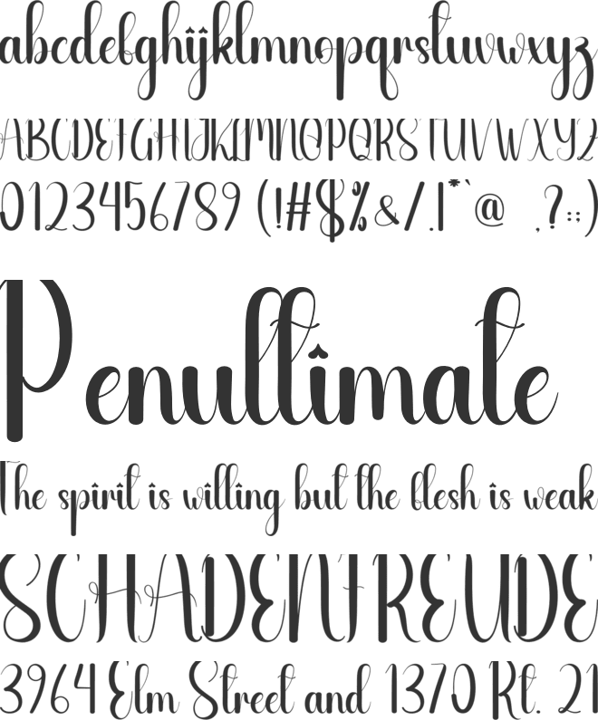 Archaeologist font preview
