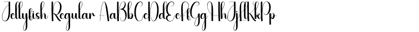 Jellyfish Regular font