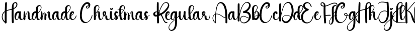 Handmade Christmas Regular font