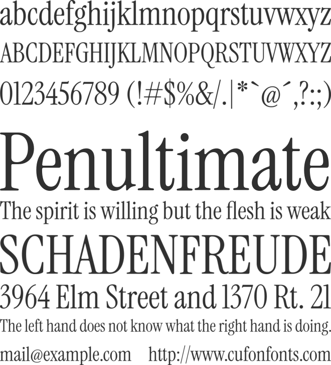 Instrument Serif font preview