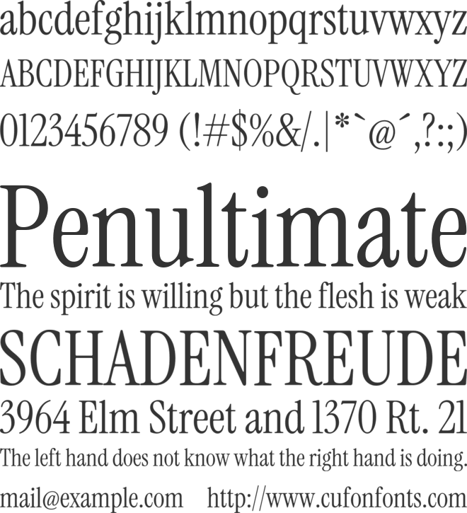 Instrument Serif font preview