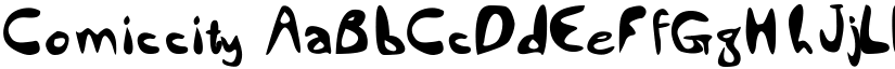 Comiccity font