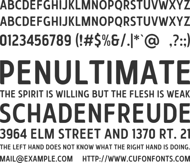 Geneva01 font preview