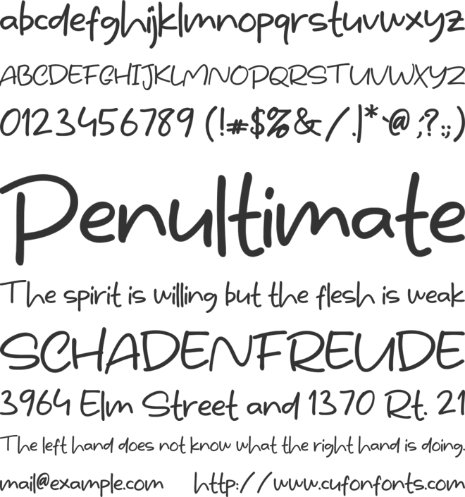 Seashell Paradise free font preview