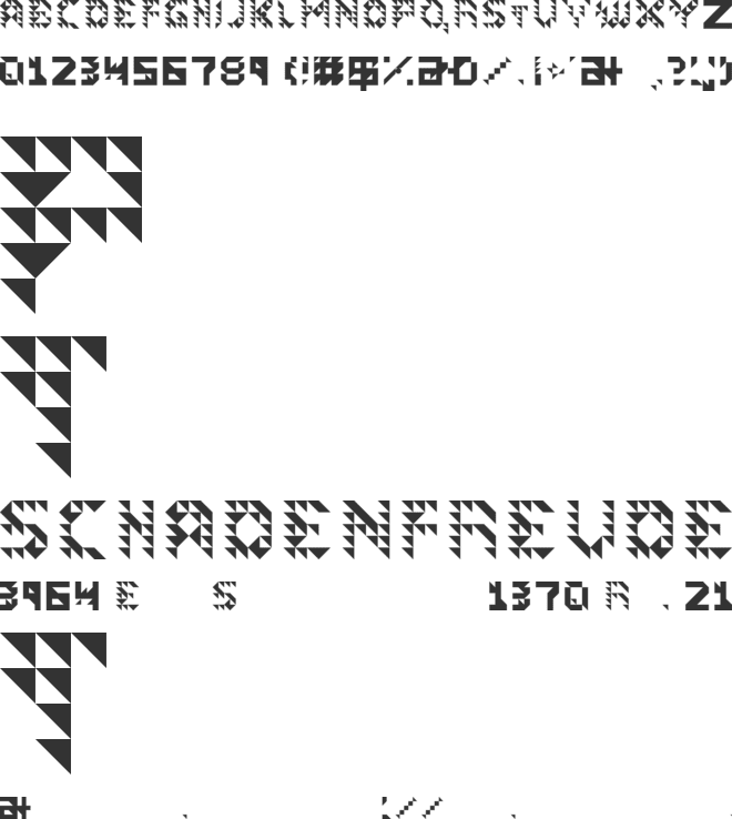 Fenn Pixel font preview