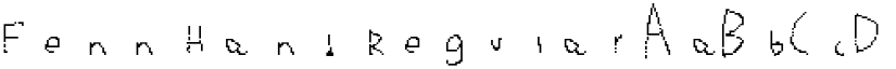 Fenn Hand font download