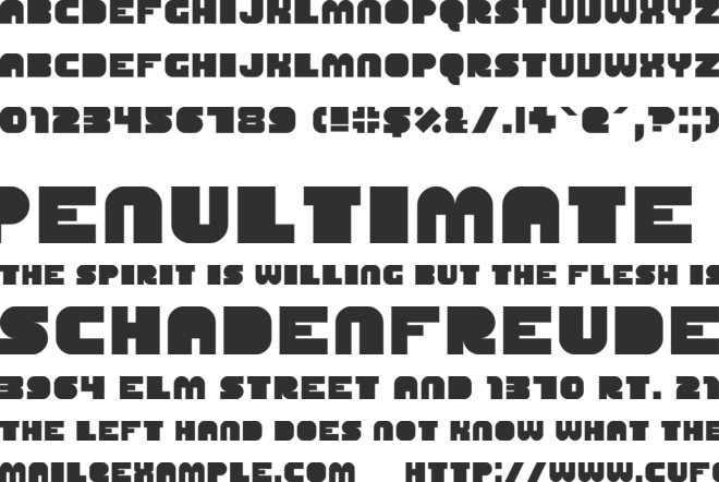 Quirky Brewery font preview