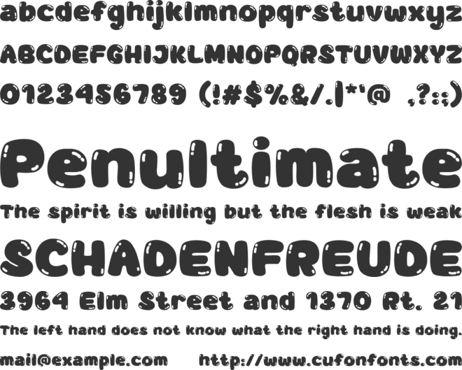 Happy-Dance font preview