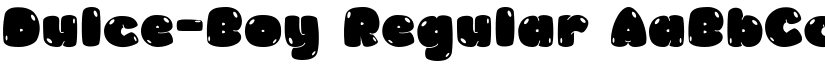 Dulce-Boy Regular font