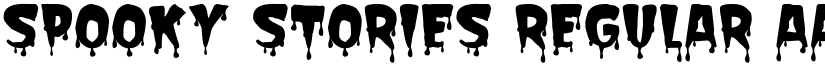 Spooky Stories font download