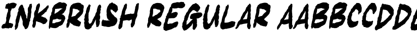 Inkbrush font download