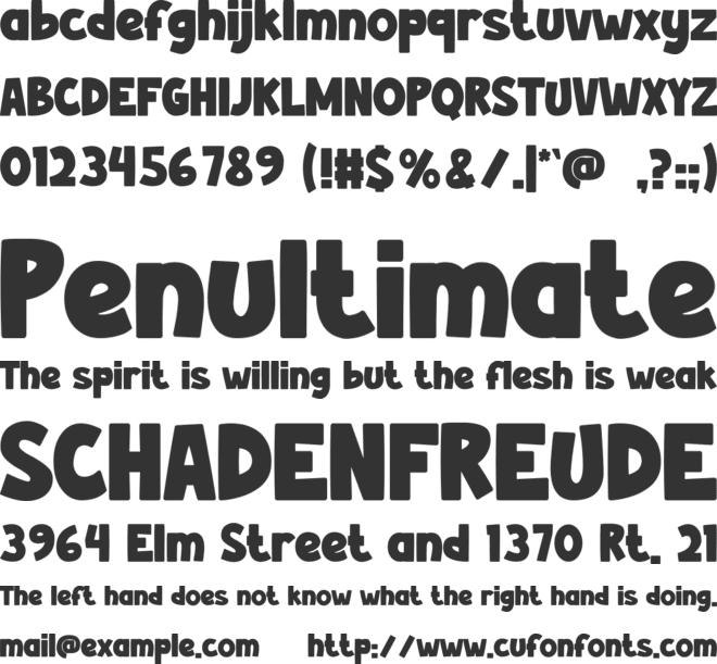 BIG-DAZZLE font preview