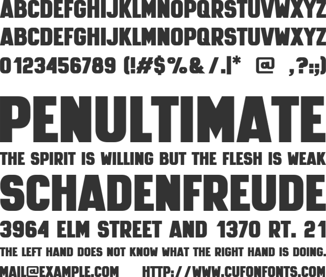 HyperSuper font preview