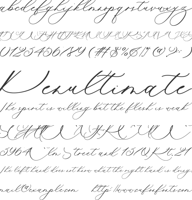 Golden Island font preview