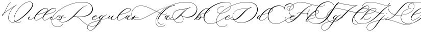 Willis Regular font