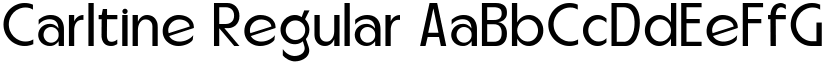 Carltine Regular font