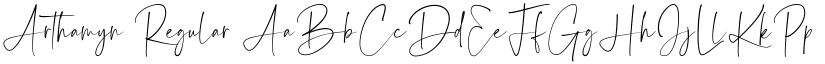 Arthamyn Regular font