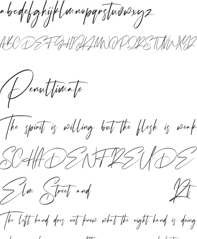 Bettylovas Free font preview