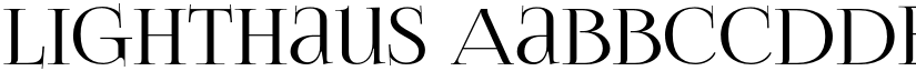 Lighthaus font
