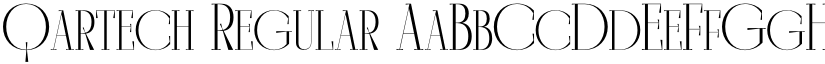 Qartech font download