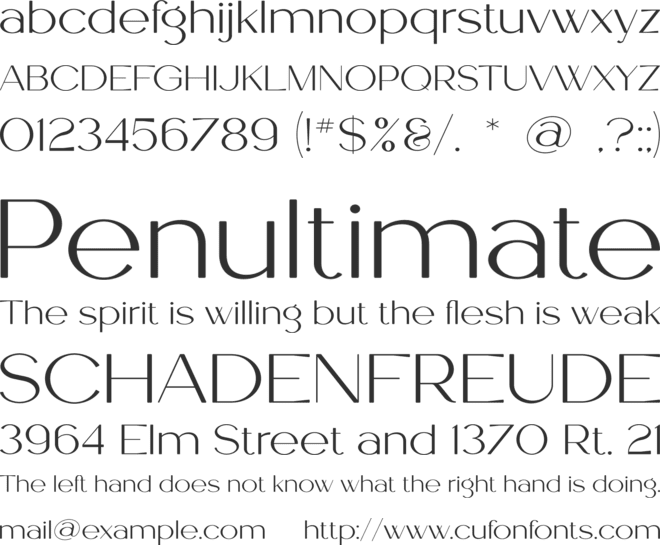 Orchid font preview
