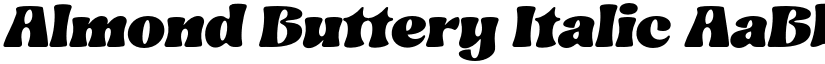 Almond Buttery font download