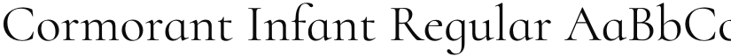 Cormorant Infant Regular font