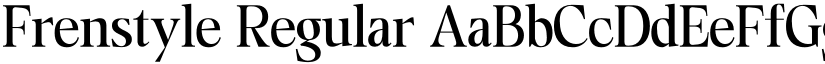 Frenstyle Regular font