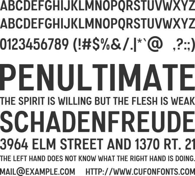 El Salvador01 font preview