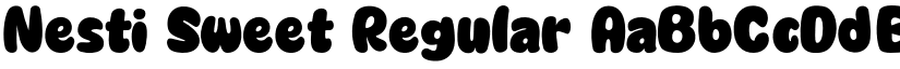 Nesti Sweet Regular font