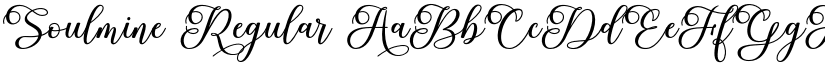 Soulmine Regular font