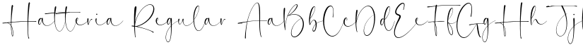 Hatteria Regular font