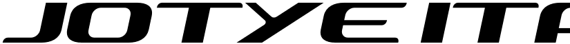 Jotye Italic font