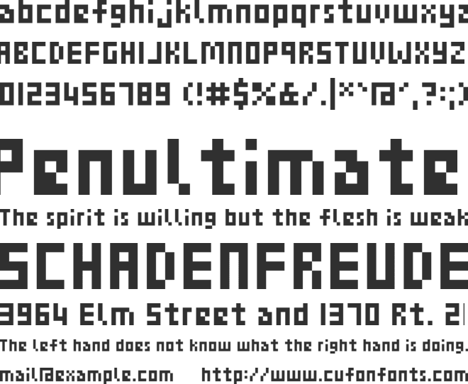 Wendy Neue font preview
