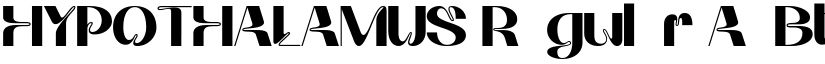 HYPOTHALAMUS font download
