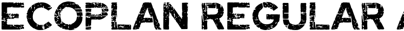 Ecoplan Regular font