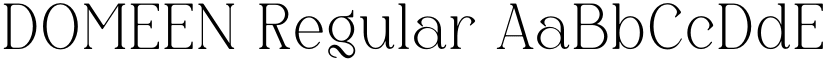 DOMEEN Regular font