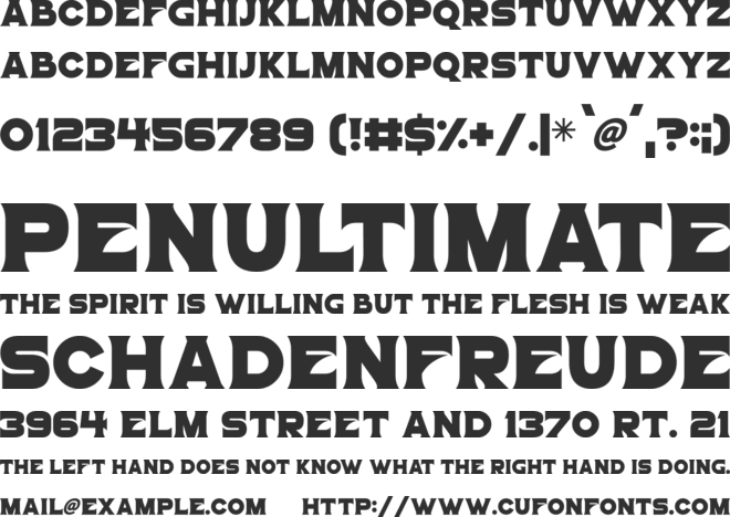 Ghost Stories Deluxe font preview