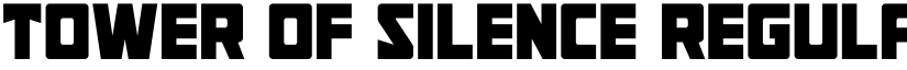 Tower of Silence Regular font