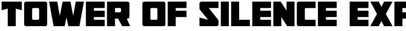 Tower of Silence Expanded Regular font